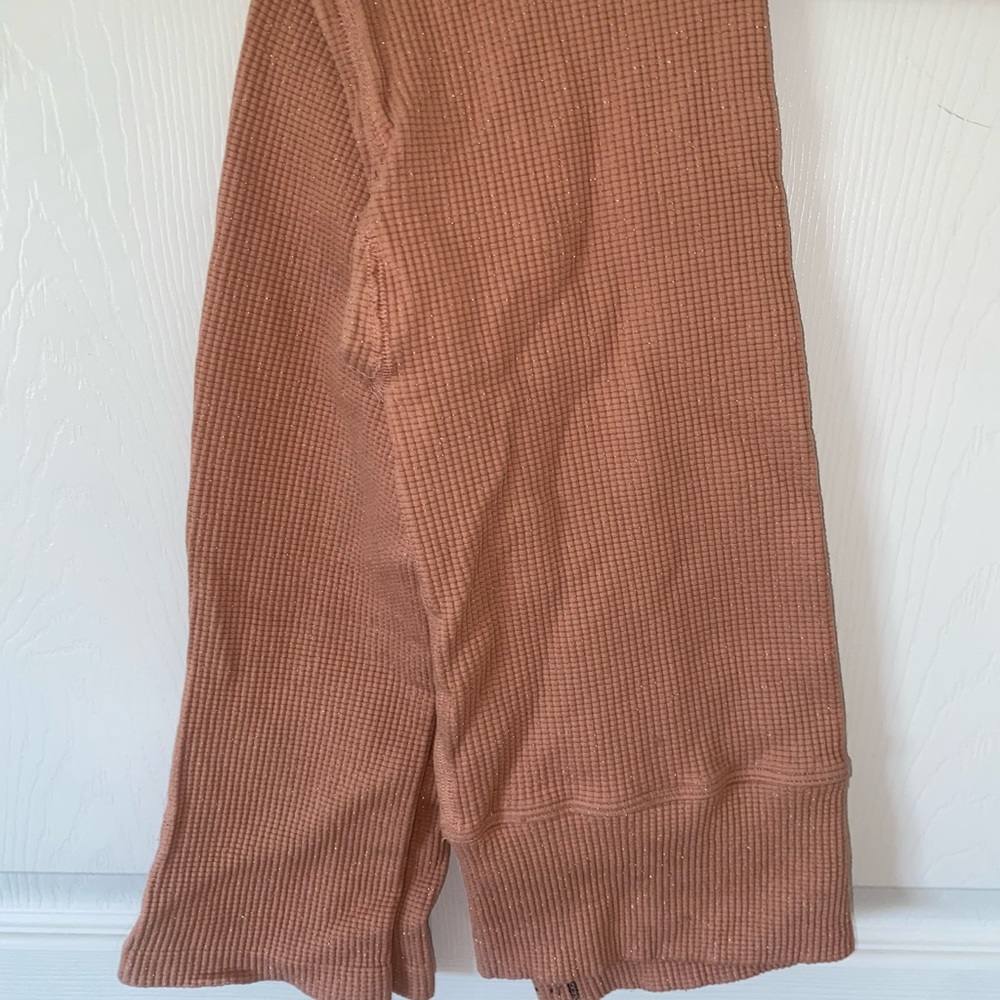 Free People Sparkle Lurex Leggings M/L